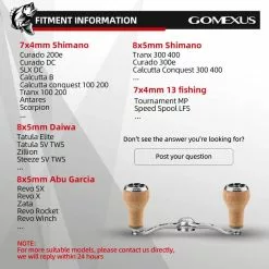 Gomexus Aluminum Double Handle With Cork Knob -Jerkit Myymälä BS100HCA27TNr 6