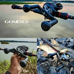 Gomexus 98mm Carbon Swept Handle With 30mm Carbon Knob -Jerkit Myymälä DCS98FA30BKBKr 3